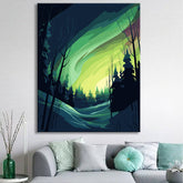 Painting by numbers: Magical North Forest